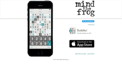 Desktop Screenshot of mindthefrog.com